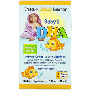 babys DHA омега 3 с витамином Д