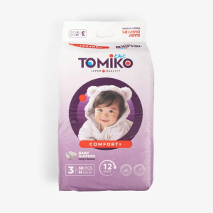 ПОДГУЗНИКИ ДЕТСКИЕ M (5-10 КГ) 58 ШТ. TOMIKO COMFORT+
