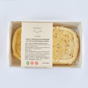 Family Plate Пирог мясной с КАРТОШКОЙ замороженный