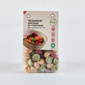Пельмени цветные из телятины, 200гр