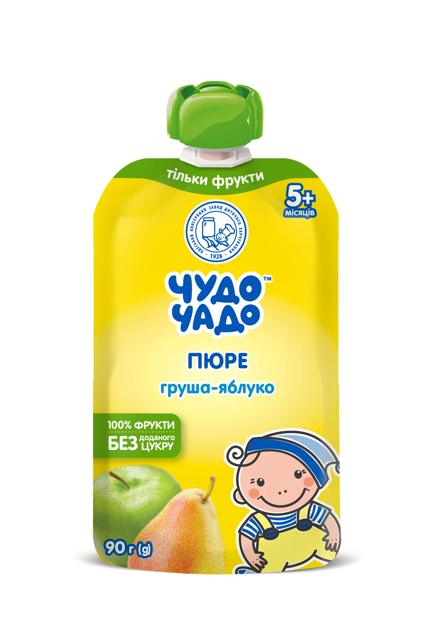ЧУДО-ЧАДО Пюре груша-яблоко 90гр ЧУДО-ЧАДО Пюре груша-яблоко 90гр