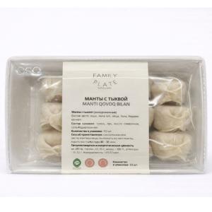 Family plate Манты тыква  12 шт