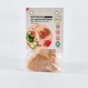 Котлеты в форме кролика 2шт, 100гр