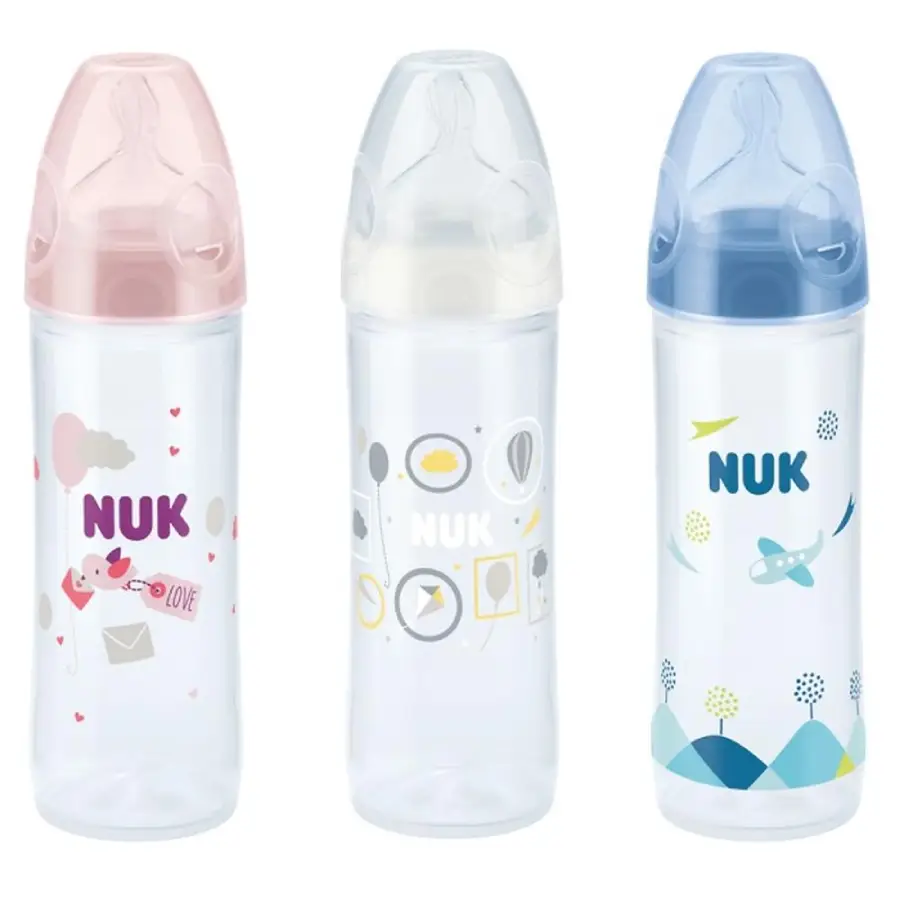 NUK бутылка стеклянная New Classik First Choice+, размер 2, 250 мл.