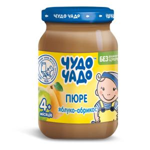 ЧУДО-ЧАДО Пюре яблоко- абрикс 170гр