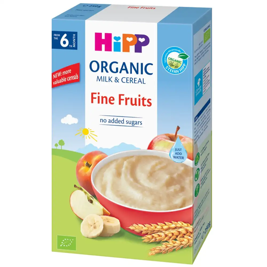 HIPP Milk Pap детская молочная каша фруктовая органическая 250гр