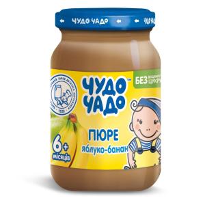 ЧУДО-ЧАДО Пюре яблоко - банан 170гр