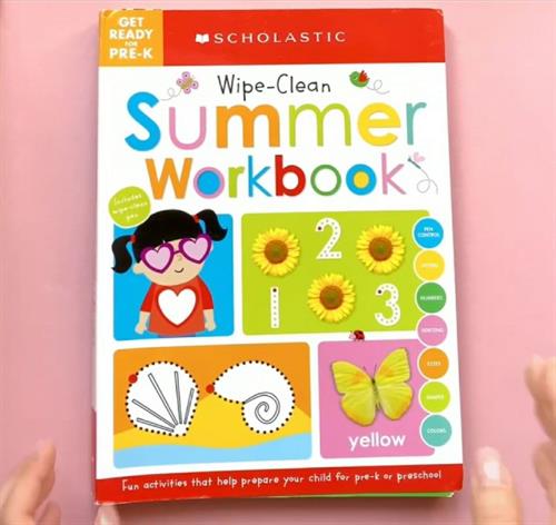 Стирающиеся тетради Summer Wordbook