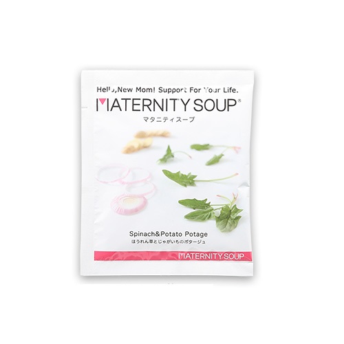 Maternity soup япон.шпинат и картошка 1 порция