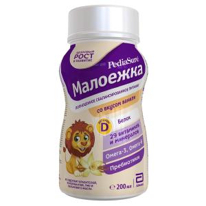 ПедиаШур Малоежка Ваниль 1-10 л, 200 мл