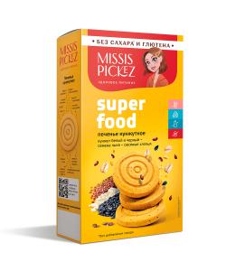 Печенье Кунжутное Superfood "Missis Pickez", 100г	