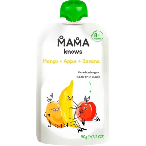 MAMA knows манго- яблоко- банан 90гр MAMA knows манго- яблоко- банан 90гр