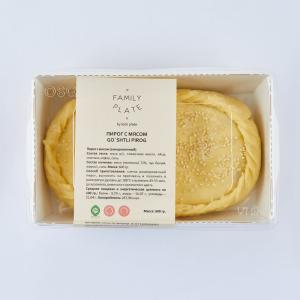 Family Plate Пирог мясной замороженный