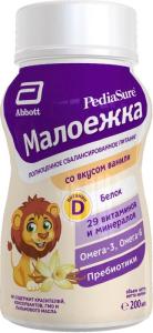 ПедиаШур Малоежка натур 1-10 л, 200 мл