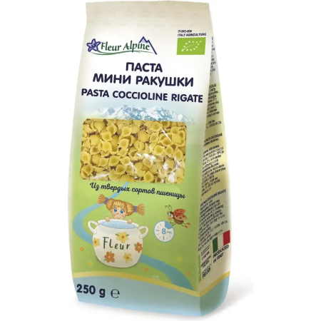 Макароны Fleur Alpine мини-ракушки