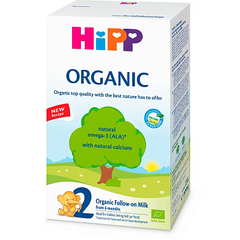 HiPP Organic 2 сухая детская молочная смесь с 6 месяцев 300 г