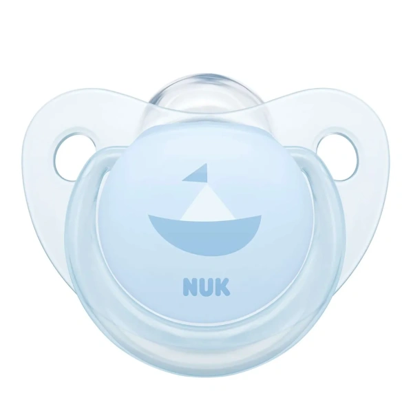 NUK Соска Baby Rose Blue 0-6 мес голубая