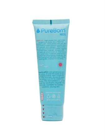 PureBorn kids Coco sun protection gel 30+  80 ml(UVA/UVB)