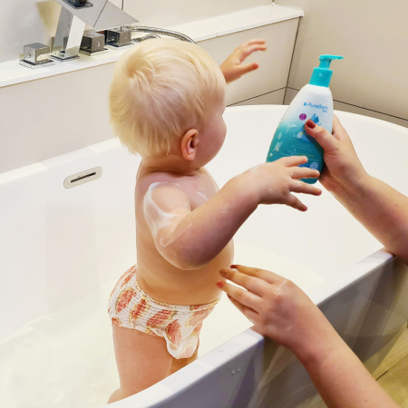 PureBorn Kids: Water Wash, Натуральный уход для чувствительной кожи, 500 мл