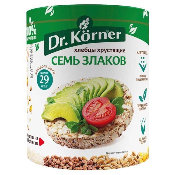 Dr. Korner хлебцы "Семь злаков"