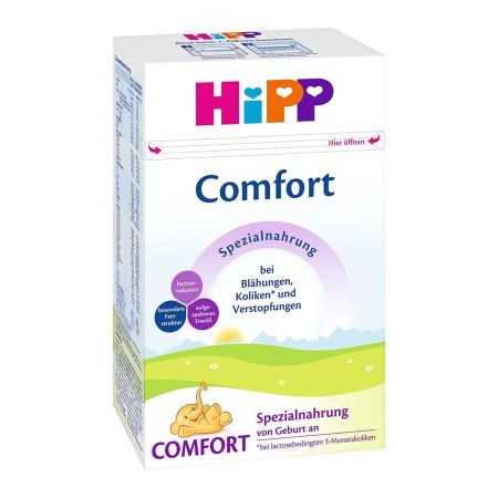 HIPP Comfort - спец Комфорт детская молочная смесь Органик 300гр.