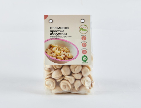 Пельмени простые из курицы, 300 гр