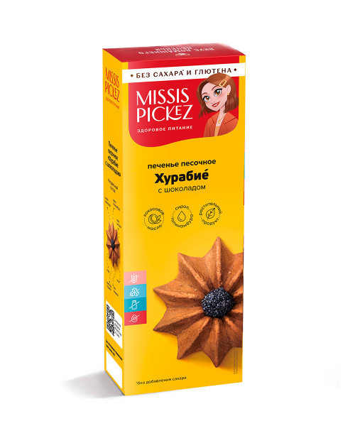 Печенье Хурабие "Missis Pickez", 100г Печенье Хурабие "Missis Pickez", 100г