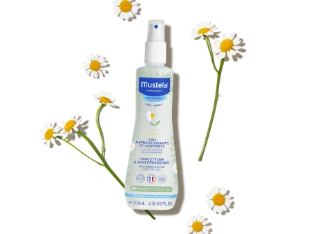 Mustela Средство для укладки волос головы и освежитель кожи 200мл