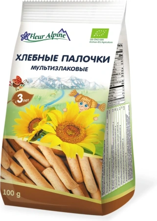 Палочки хлебные Fleur Alpine мультизлаковые