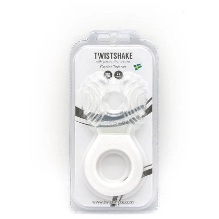Прорезыватель Twistshake Белый 2+м