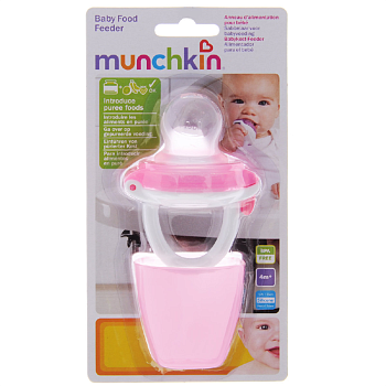 Munchkin ниблер для детского питания, Розовый, 4+