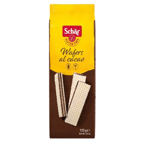 Schar Wafers as cacao вафли с шоколадом 125гр