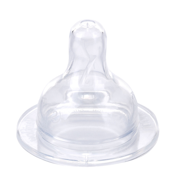 Силиконовая соска, средний поток, для бутылочек с широким горлышком Canpol babies EasyStart 21/721  (1шт)