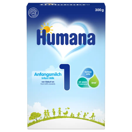 Детская молочная смесь Humana 1 Anfangsmilch 300 гр с 0+ мес