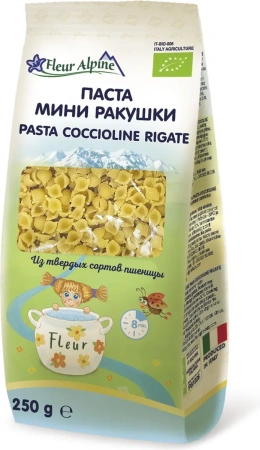 Макароны Fleur Alpine мини-ракушки