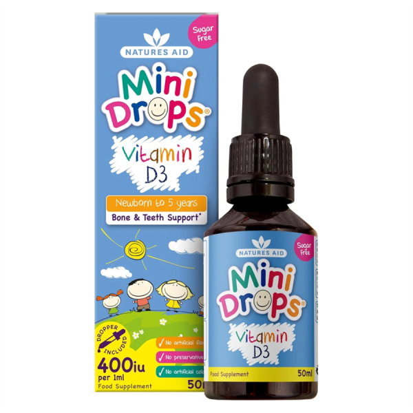 Витамин Mini Drops vitamin D3(капли 50мл) BN10033662