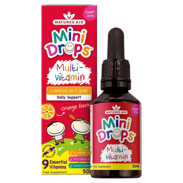 Витамины Mini Drops Multivitamin(капли 50мл) BN10033925