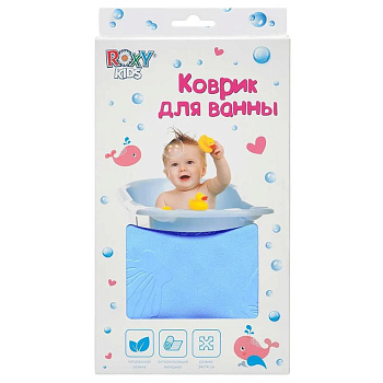ROXY-KIDS Коврик для ванны Синий 34*74 см