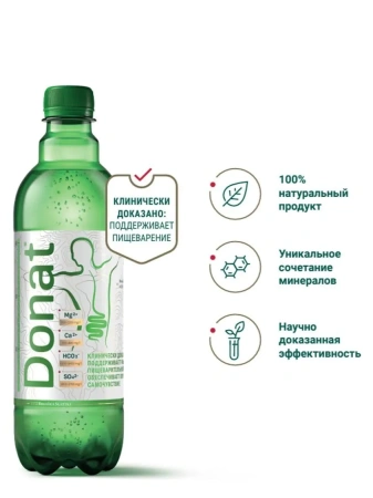 Вода Donat Mg 0,5 L