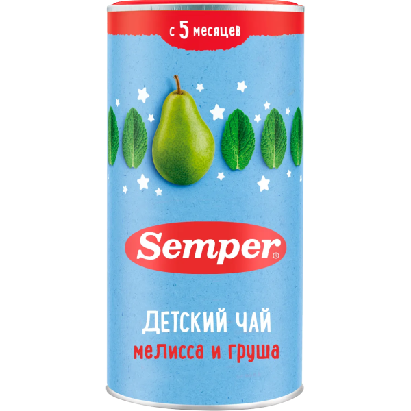 Чай Semper Добрый вечер мята лиммоная груша 5м+ 200 гр