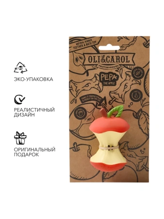 OLI&CAROL PEPITA THE APPLE,игрушка-прорезыватель для зубов