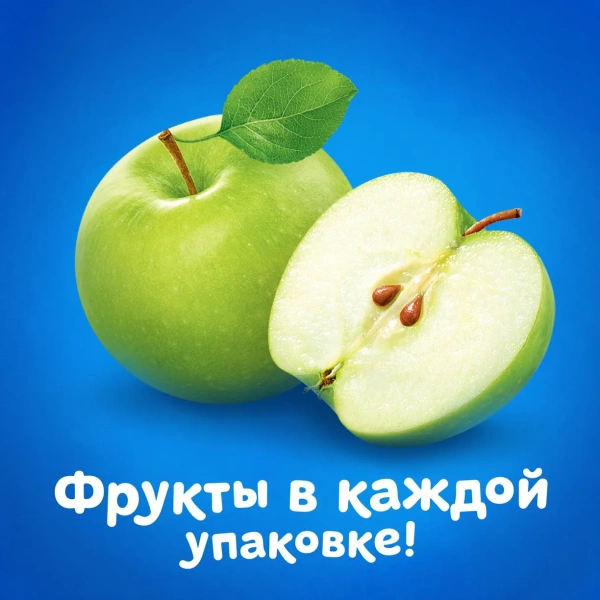 Пюре Агуша яблоко 90г с 4месяцев