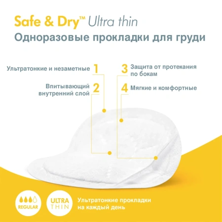 Medela Прокладки для груди одноразовые №30