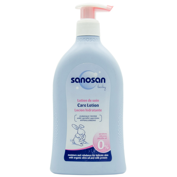 Лосьон Sanosan Baby Care увлажняющий 0м+ 500 мл