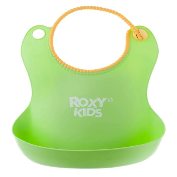 Нагрудник ROXY-KIDS ,зеленый.