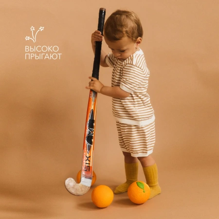 OLI&CAROL Orange Baby Ball, мяч из натурального каучука