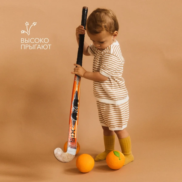 OLI&CAROL Orange Baby Ball, мяч из натурального каучука