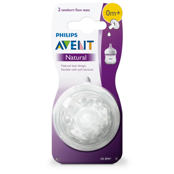 Philips Avent соска Natural 0+мес